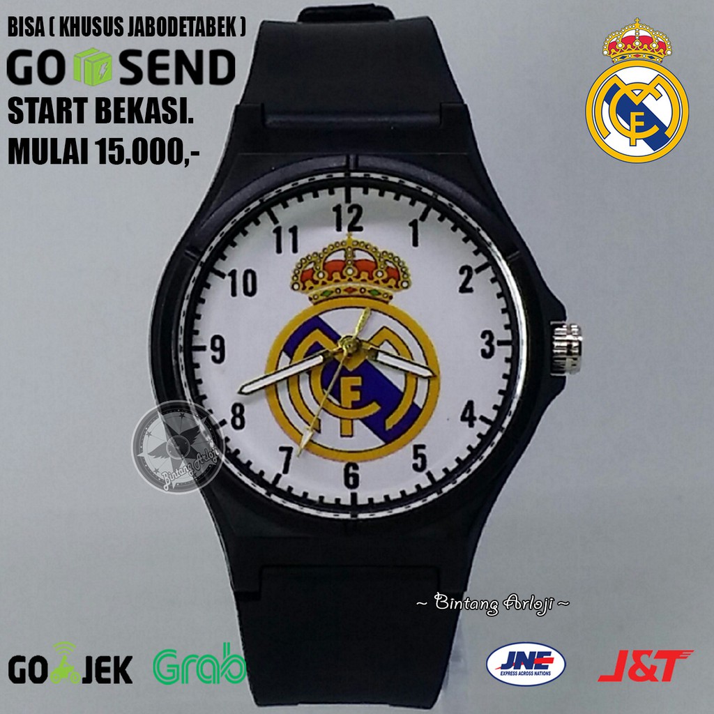 Jam Tangan Real Madrid Anti Air