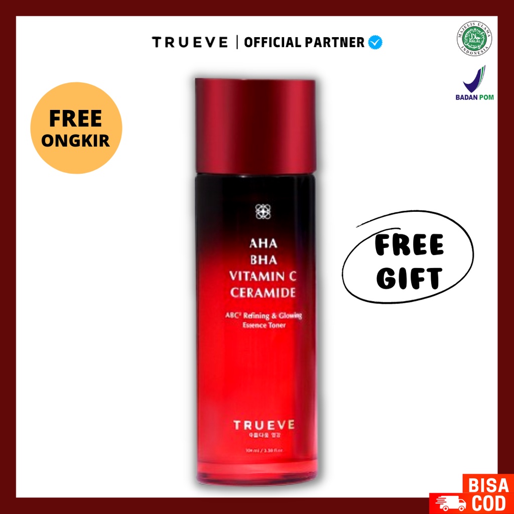 [ FREE GIFT ] Trueve ABC2 Refining &amp; Glowing Essence Toner