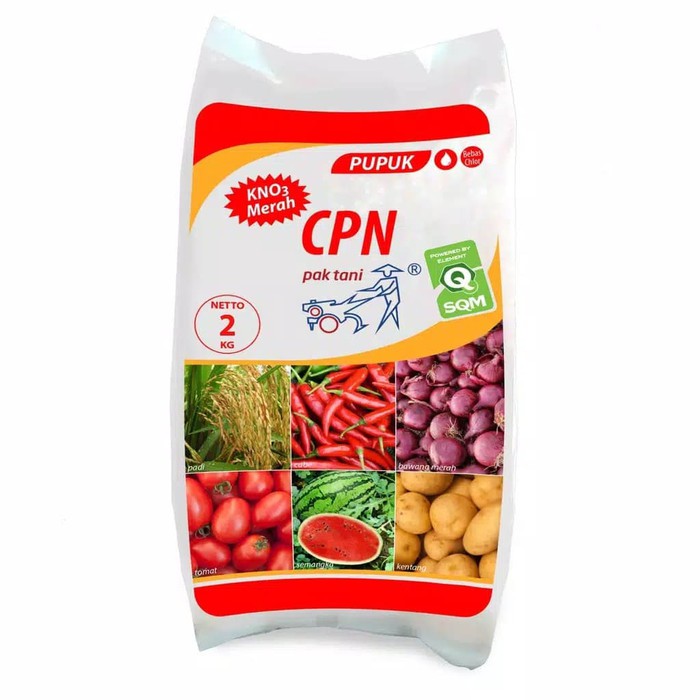 Pupuk CPN 15-0-14 / KNO3 Merah Pak Tani 2kg