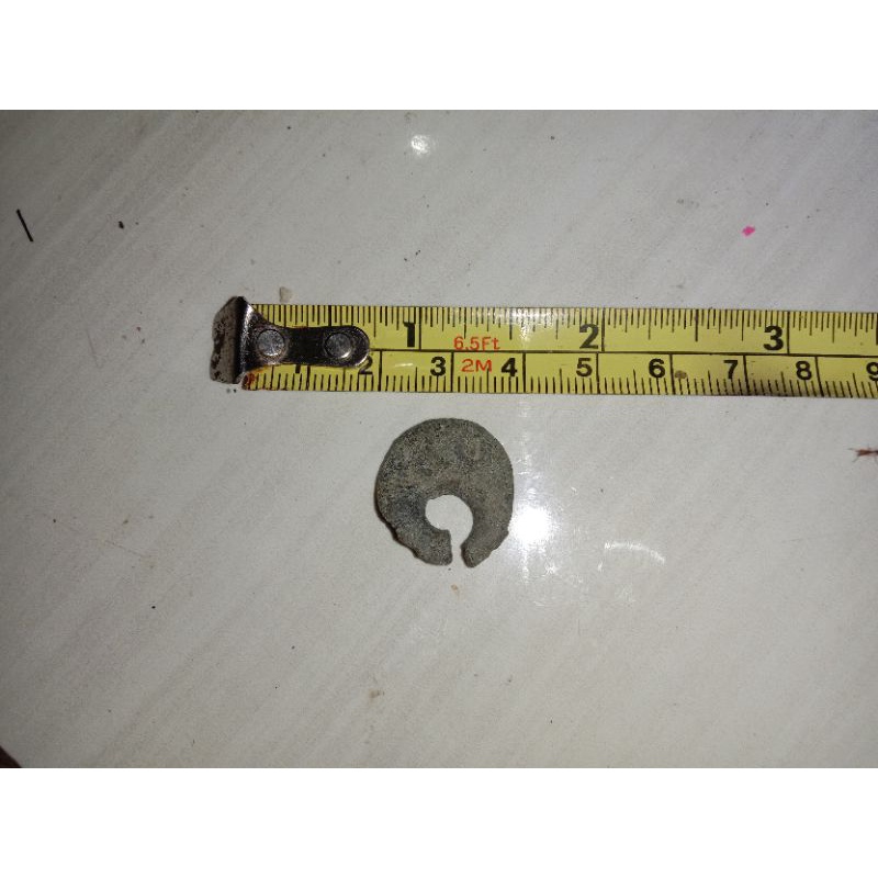 1 biji keloh timah temuan sungai