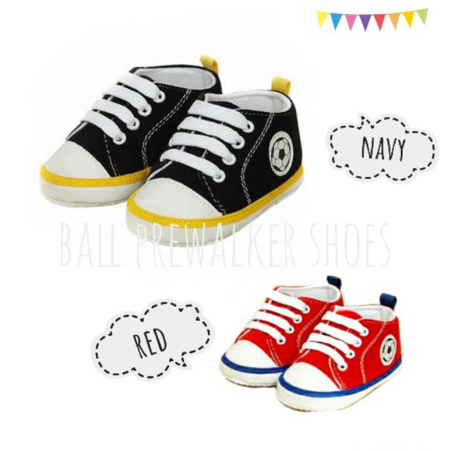 Prewalker shoes. Sepatu belajar jalan. Baby shoes. Sepatu bayi. Ball shoes. Sepatu anak kain.