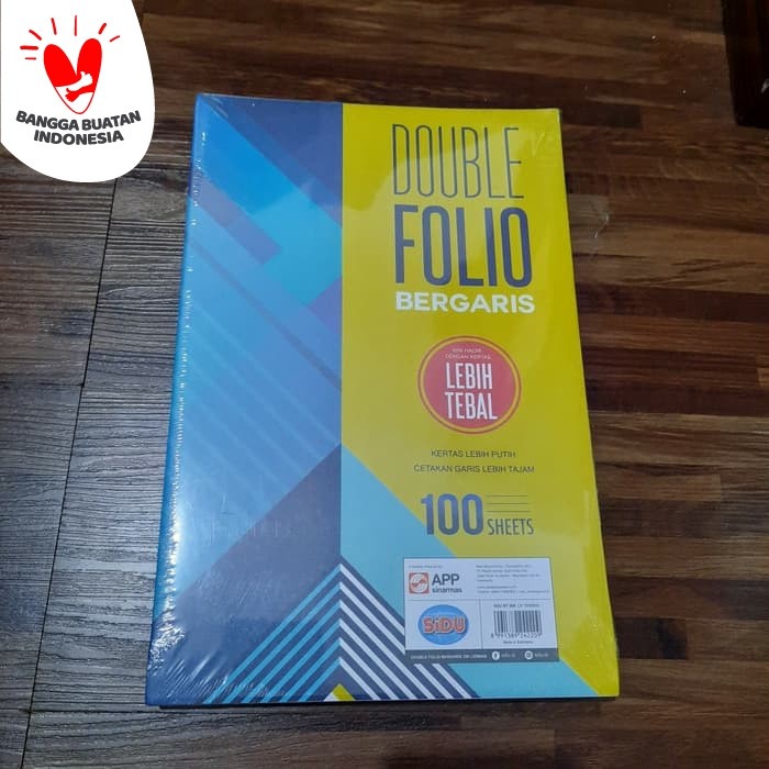 

kertas folio bergaris