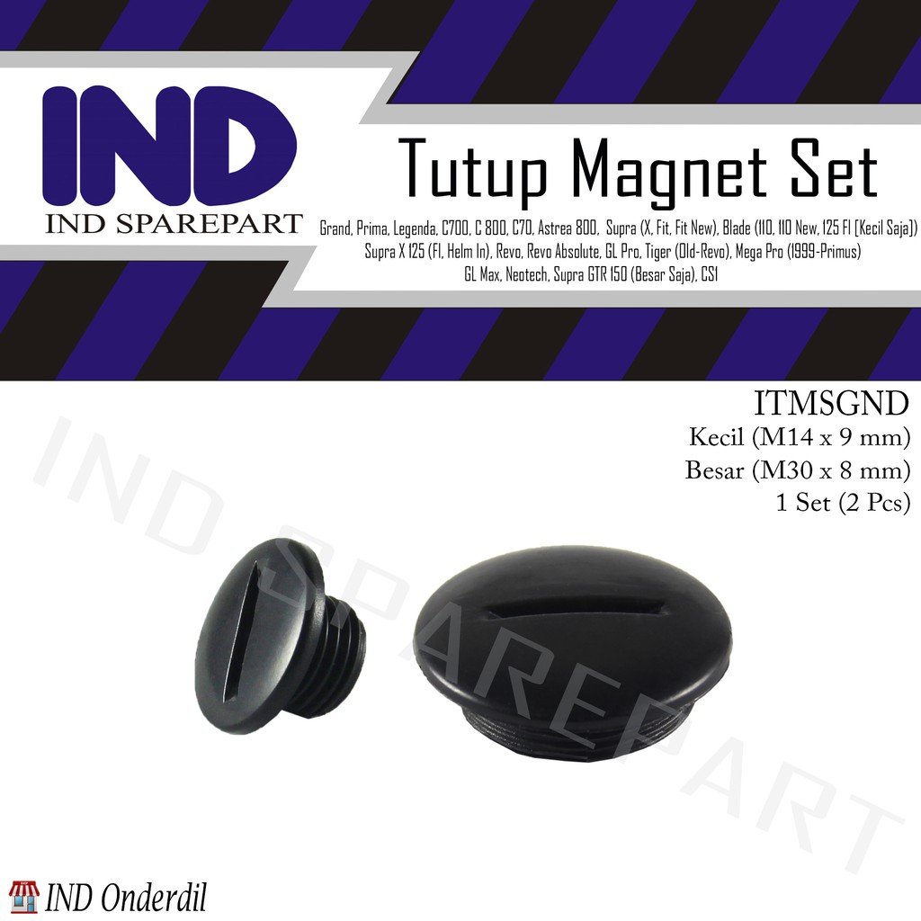 Plastik Tutup Block/Blok Magnet/Mesin Besar/Kecil Atas/Samping Hitam Set City Sport/CS1/Blade/110