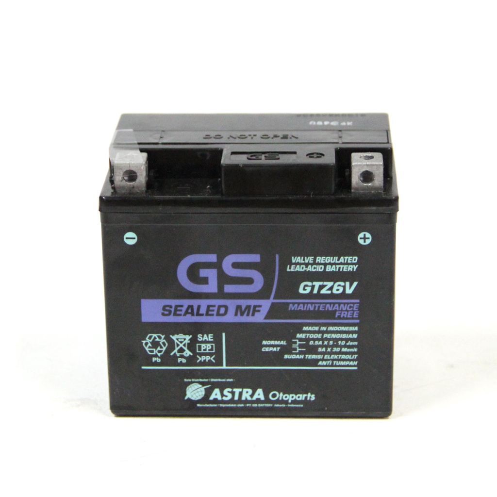 Jual Aki Motor Vario 150 125 Sonic CBR ADV PCX GS ASTRA GTZ6V Beat ESP