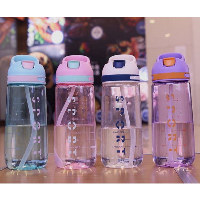 BOTOL MINUM SPORT BERWARNA HX-969 UKURAN 550 ML