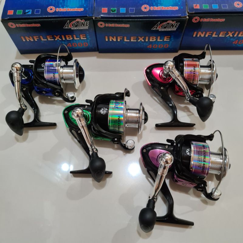reel alpine inflexible 4000 spool plastik