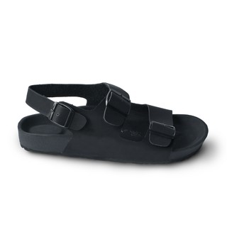 Birkenstock Sandal  Slide Pria Gesper 3 Tali  Belakang  