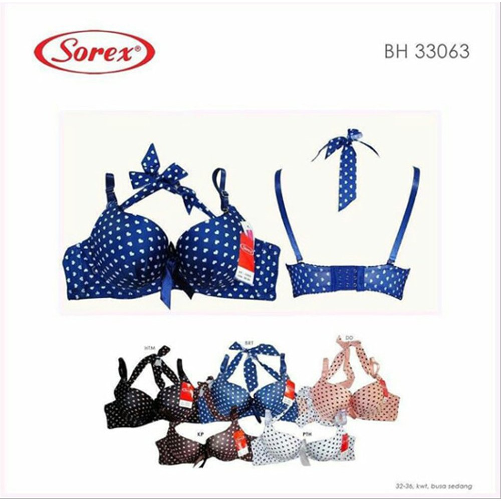 DIJUAL Bra Fashion Dengan Tali Leher  Sorex 33063 terlaris