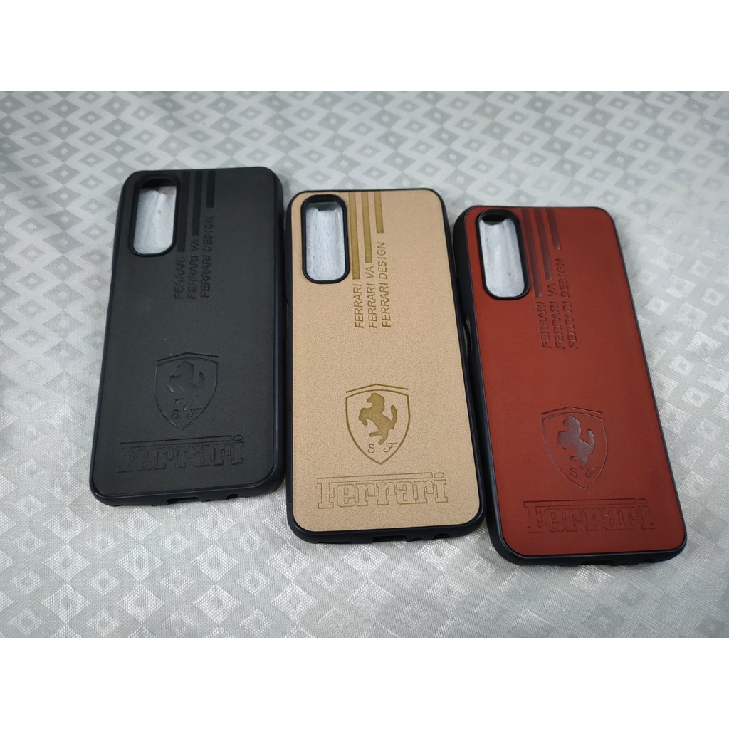 CASE KARAKTER FERRARI KULIT REALME 7