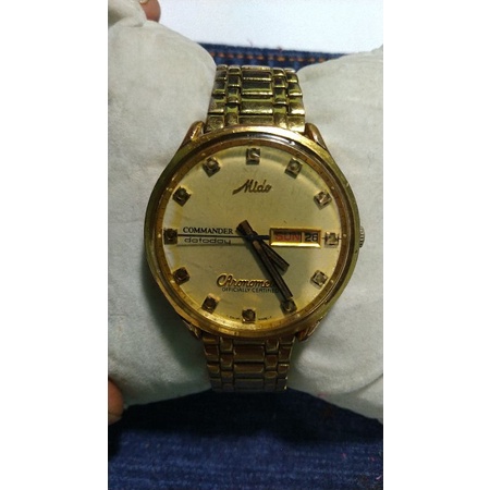 Jam Mido Chronometer Automatic Watch Original Bekas (Netto)