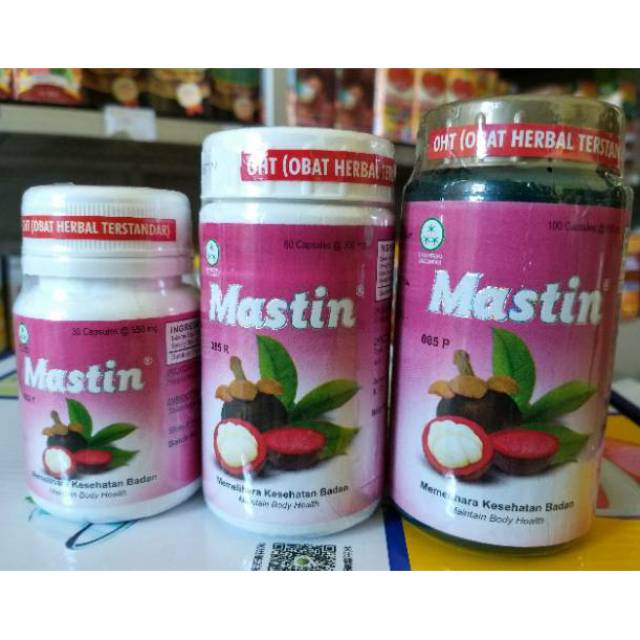 Mastin Ekstrak Kulit Manggis - Garciana Mangostana