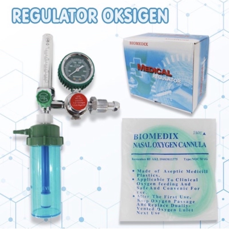 regulator tabung oksigen medis