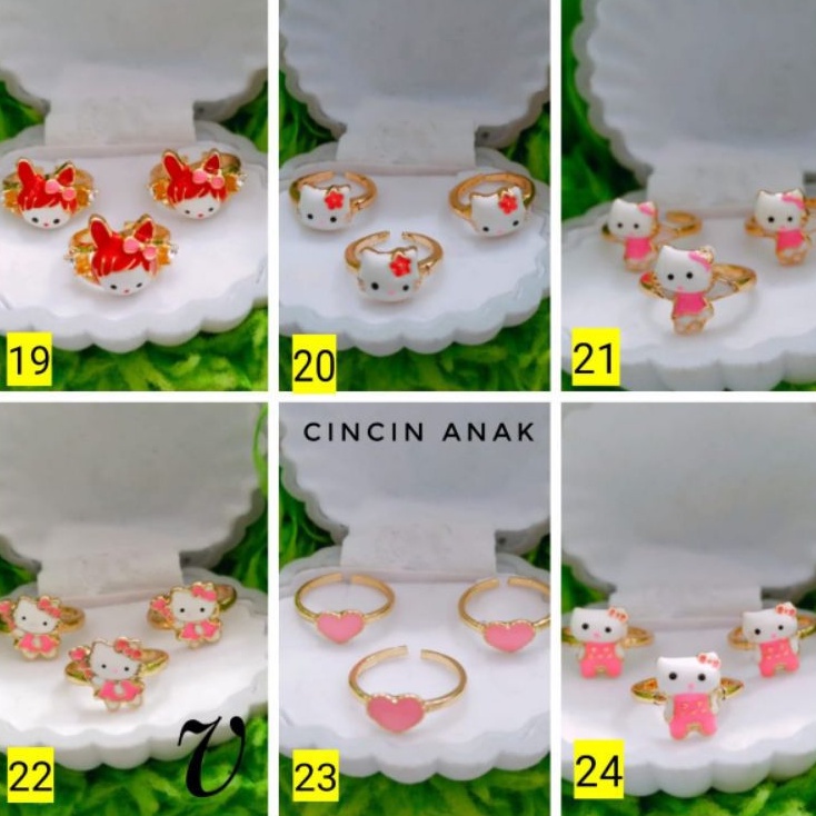 Xuping Perhiasan Cincin Anak C724