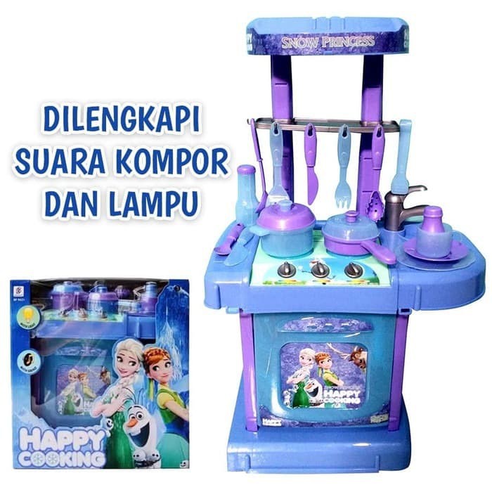 Mainan Masak Masakan Anak  KITCHEN SET HAPPY COOKING Mainan Anak Perempuan