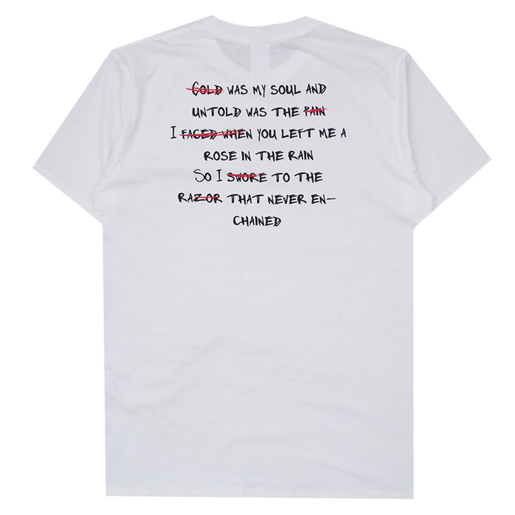 WHSTL. T-shirt Untold - White Kaos Pria