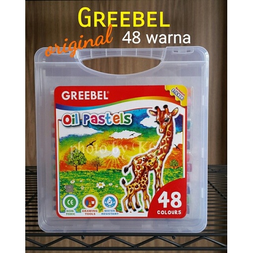 

Jualan Atk0050Gb (Isi 48 Warna Transparant) Greebel Oil Pastel Crayon Krayon Bergaransi