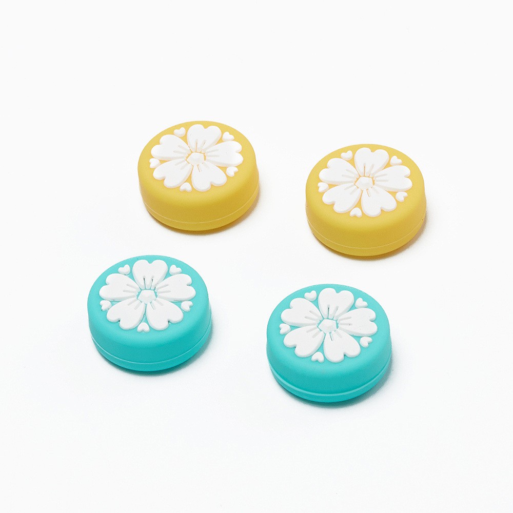 Sakura Flowers Snowflakes Analog Caps Thumb Grip Nintendo Switch/Lite