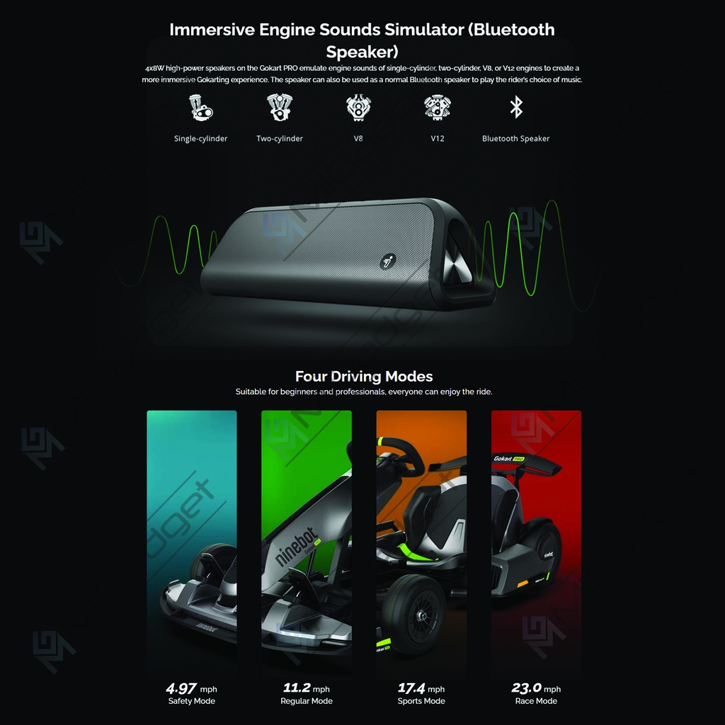 Segway Ninebot Gokart Pro 2020 Edition Fullkit