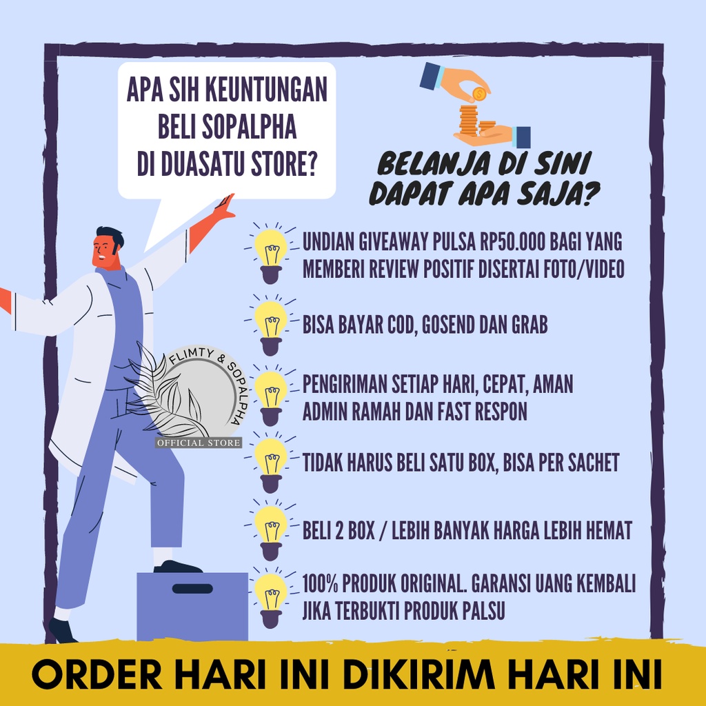 SOPALPHA Minuman Kesehatan Suplemen Daya Tahan Tubuh Obat Herbal Diabetes Kolesterol Jantung BPOM