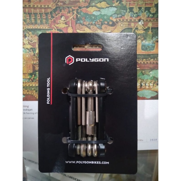 Toolkit Sepeda Polygon Minimax Kunci L Obeng Portable Mini Alloy