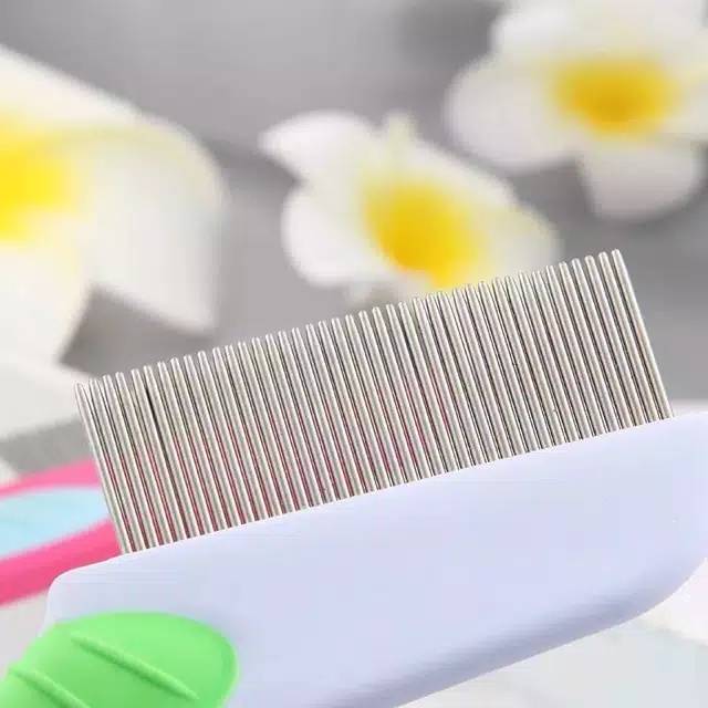 Medan Termurah Sisir gagang Sisir ketombe sisir kutu Stainless