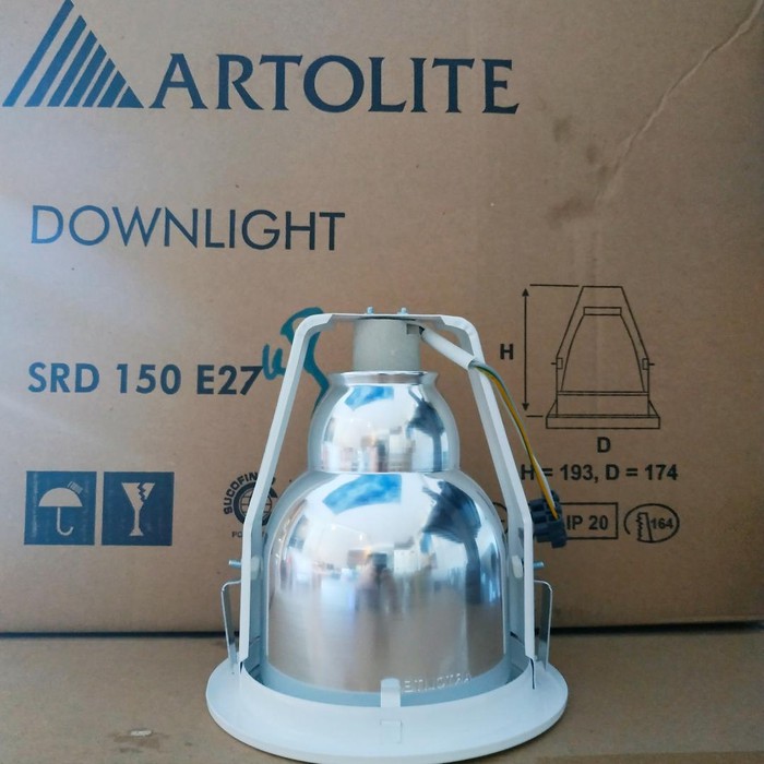 DOWNLIGHT ARTOLITE SRD 150 E27