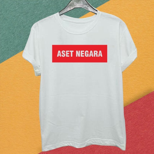 Kaos Aset Negara Jumbo S M L XL XXL