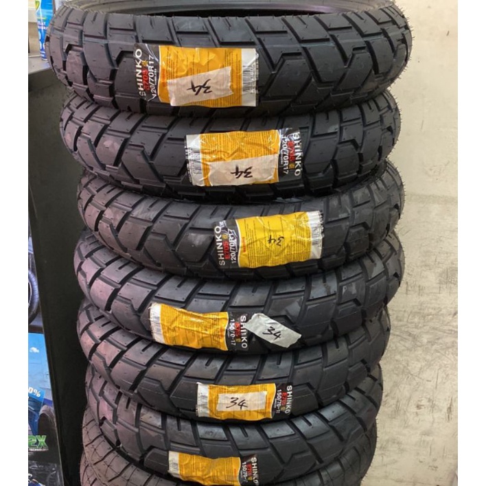 ban shinko e705 trail master 120/70-17 150/70-17 Ban Dual Porpuse