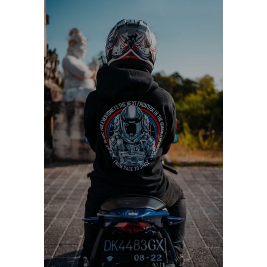 HOODIE | PROSTREET | RIDER FROM SPACE V.2 | NEW | ORIGINAL