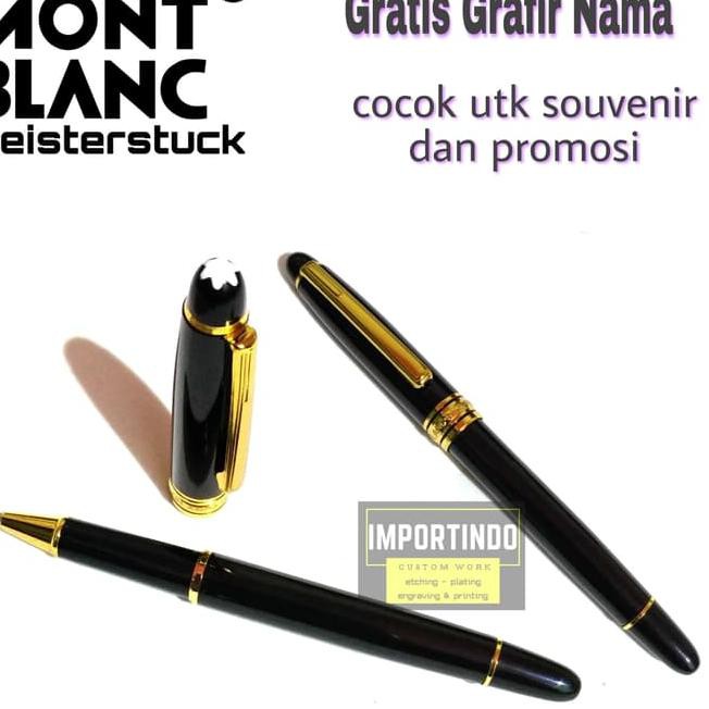 

Murmer!!-74 Pulpen mewah montblanc classic gratis ukir grafir nama