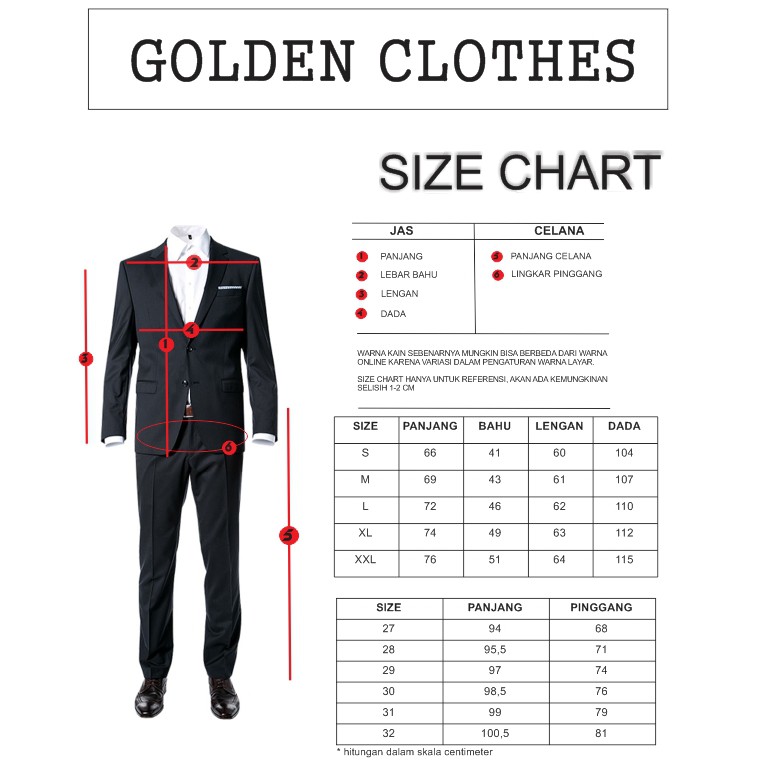 Golden clothes - Jas pria-jas formal - jas setelan - jas kantor -blazer - jas korea