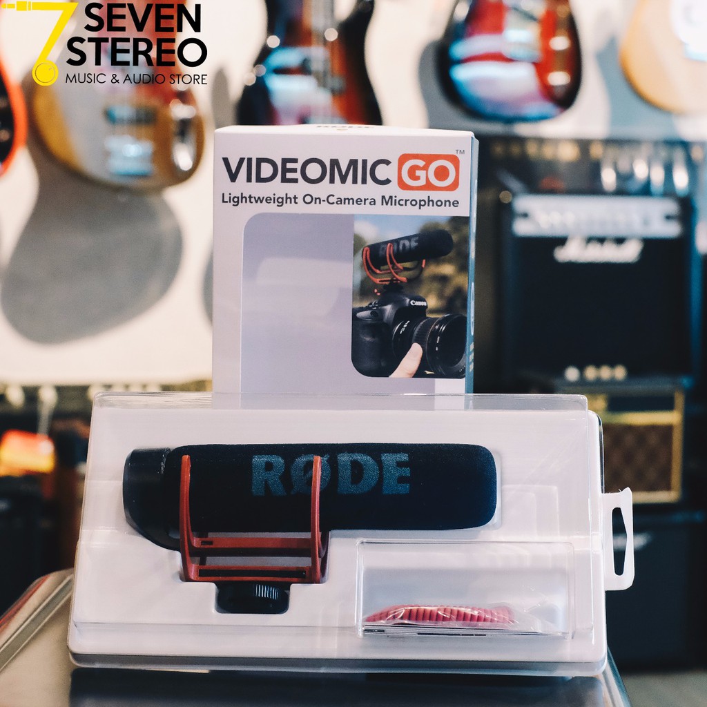 Rode VideoMic GO Lightweight On-Camera Microphone