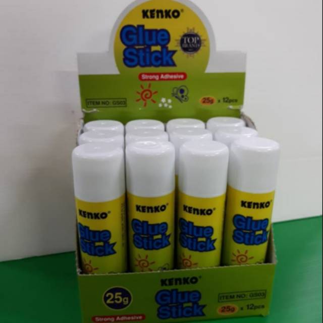 Lem Stik Glue Stick Kenko 25 gram 25 gr Lem Stick