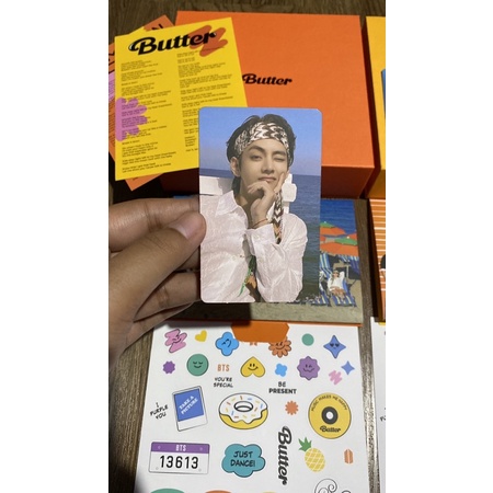 PC V TAE JIMIN  BTS BUTTER (photo card) PC BTS OFFICIAL
