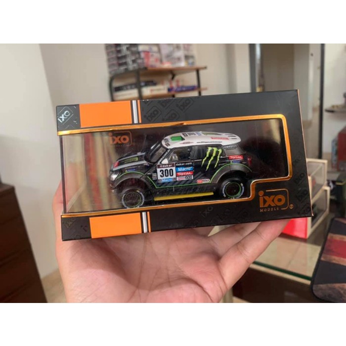 Ixo 1/43 Mini Racing 300 - Peterhansel/Cottrett - 2nd Dakar 2014