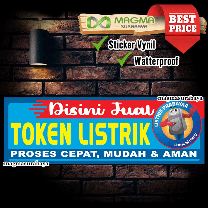 

Stiker Token Listrik magma surabaya