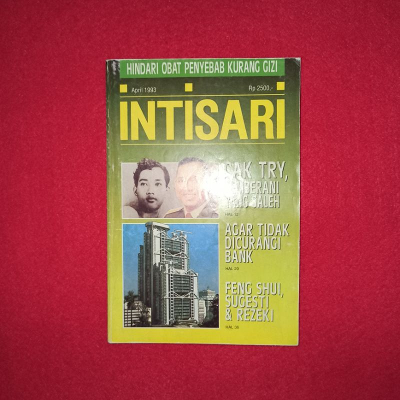 majalah intisari April 1993