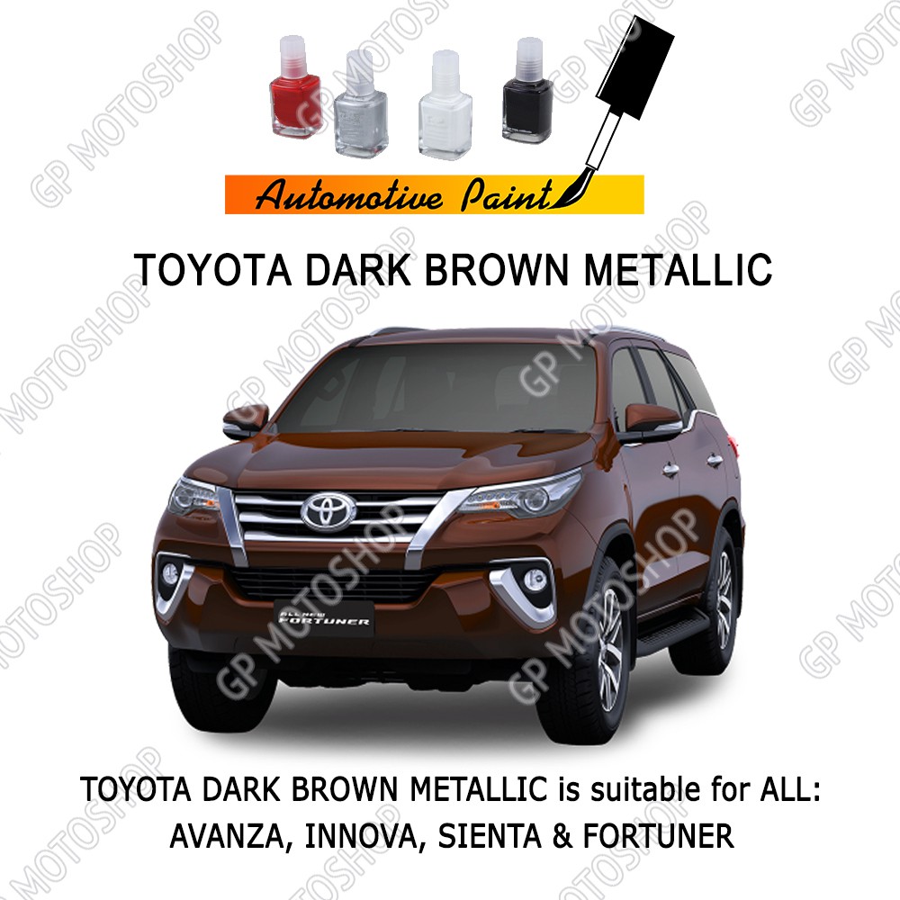 TOYOTA DARK BROWN METALLIC CAT OLES PENGHILANG BARET MOBIL LECET COKLAT TUA METALIK AVANZA INNOVA