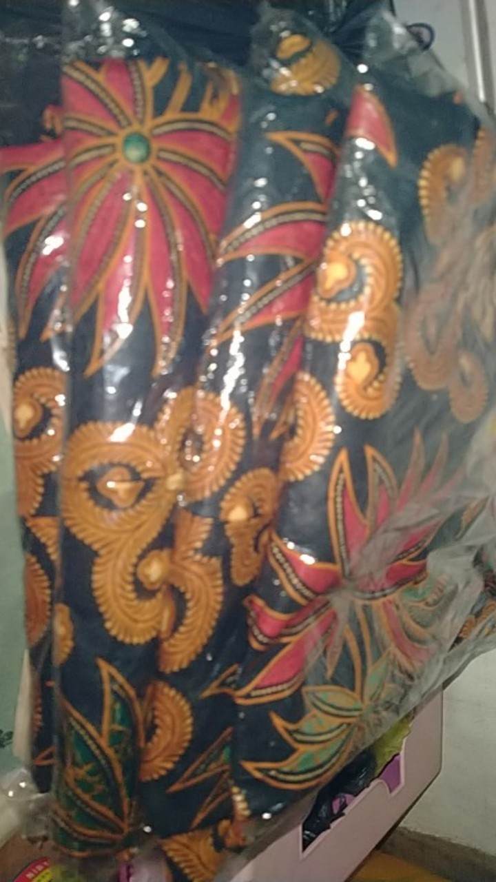 Batik Couple Keluarga Sania Ruffle Ori Ndoro Jowi Dnt