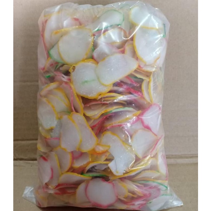 

Kerupuk Bawang warna warni mentah 500 gr