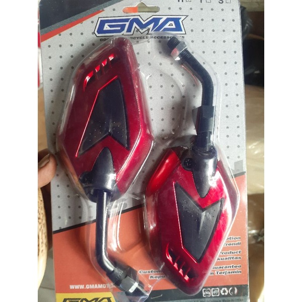 variasi merah spion motor honda beat vario genio scoopy supra x revo blade
