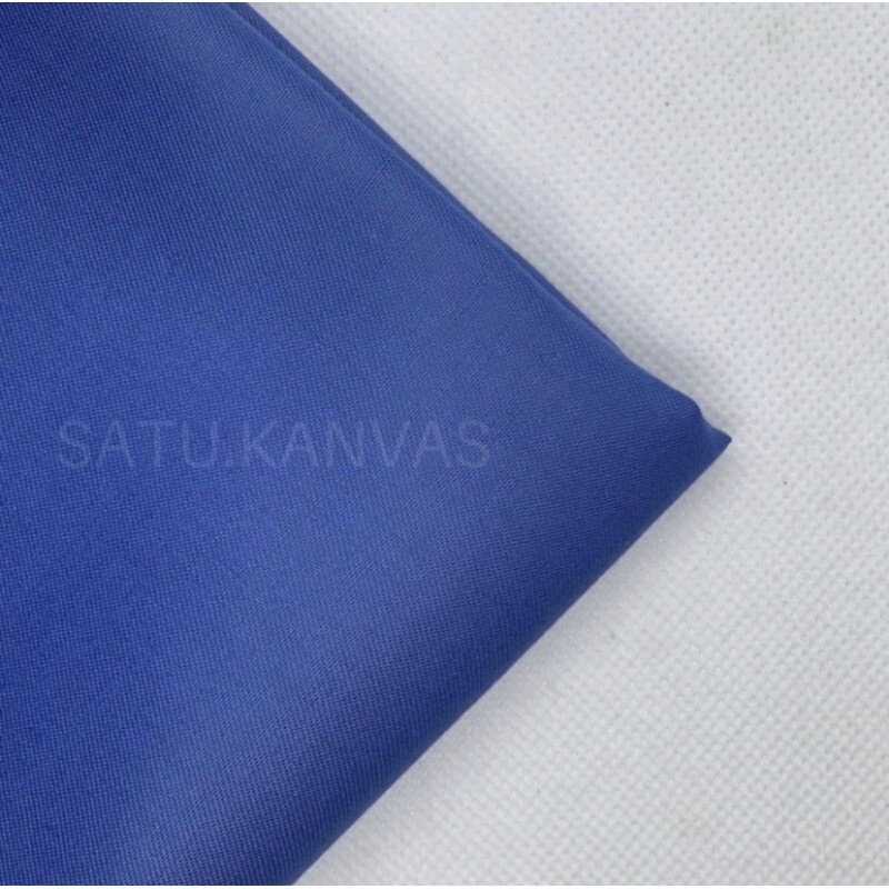 Kain TOYOBO murah royal mix ( 20 warna )-DENIM BIRU