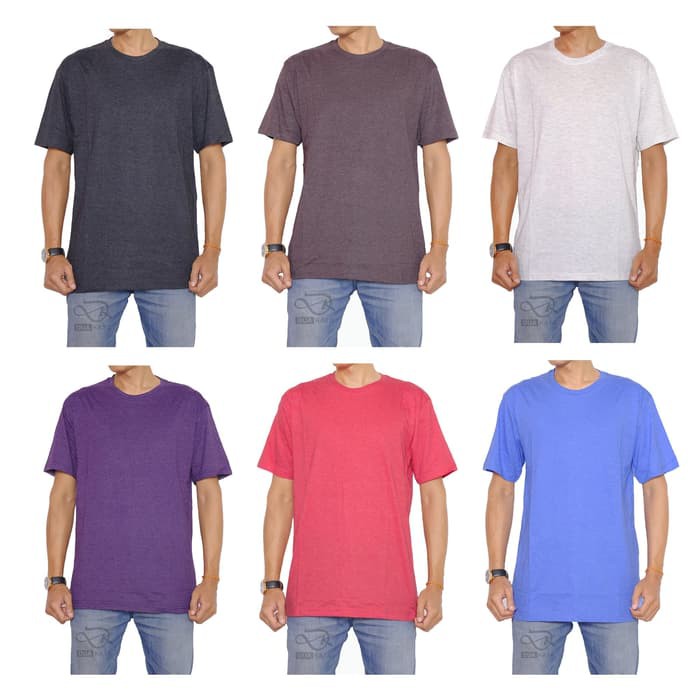  Kaos  Polos  Twotone Kualitas  Premium  Grosir  Kaos  Polos  