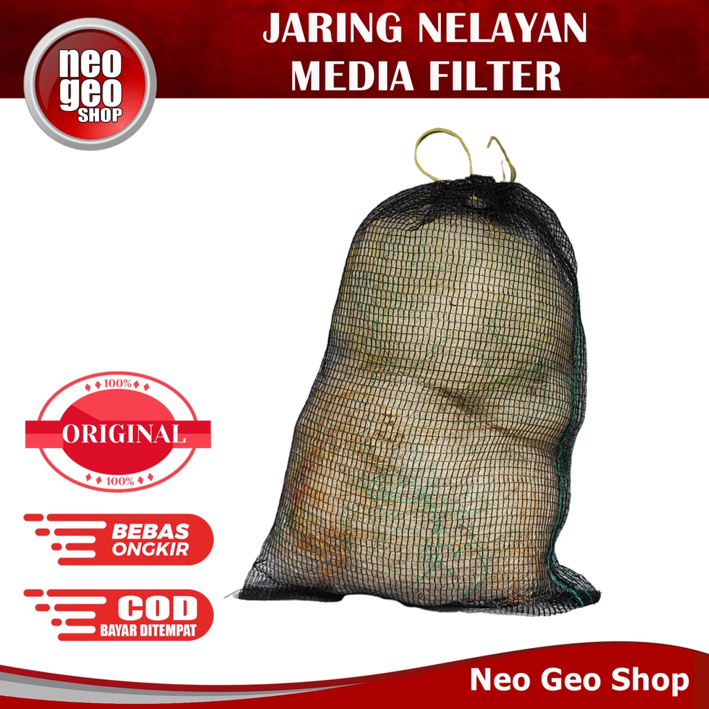 JARING NELAYAN filter media kolam aquarium