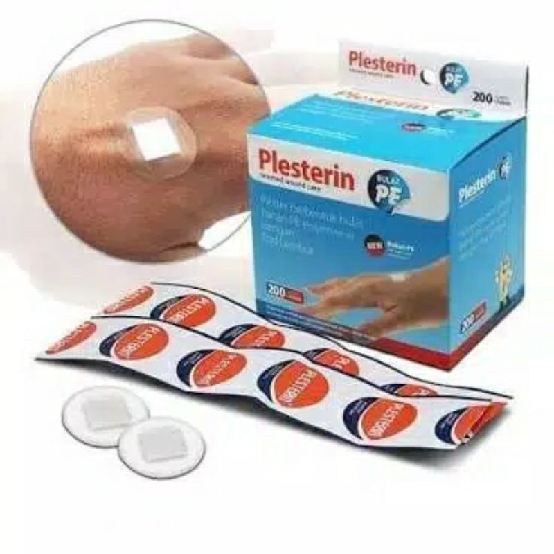 Plesterin bulat transparan 1 pcs