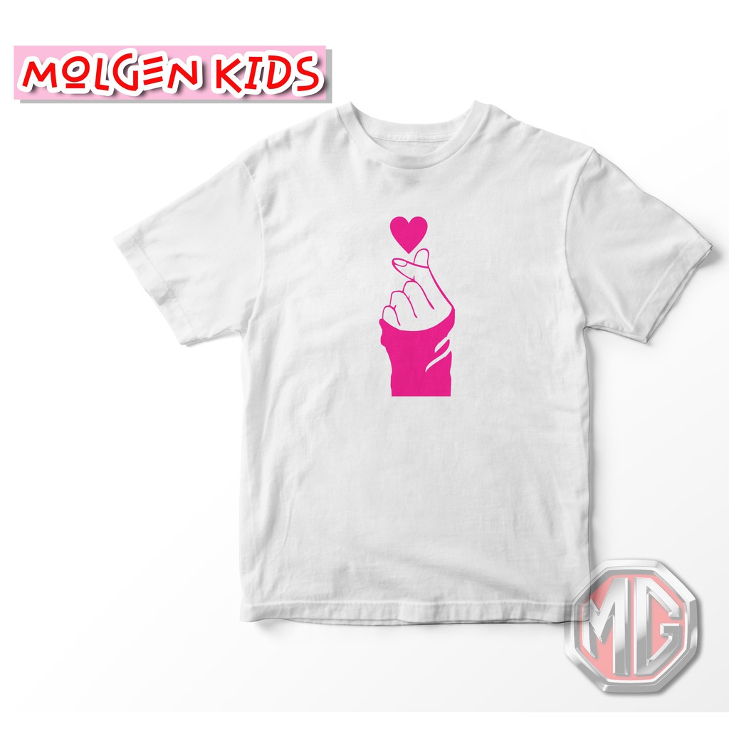 Baju Kaos Anak Perempuan / Sarangheo /Kaos Premium/Kaos Distro/Distro Anak/kaos karakter anak