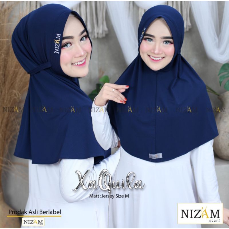 HIJAB BERGO INSTAN XAQUILA ORI BERLABEL NIZAM