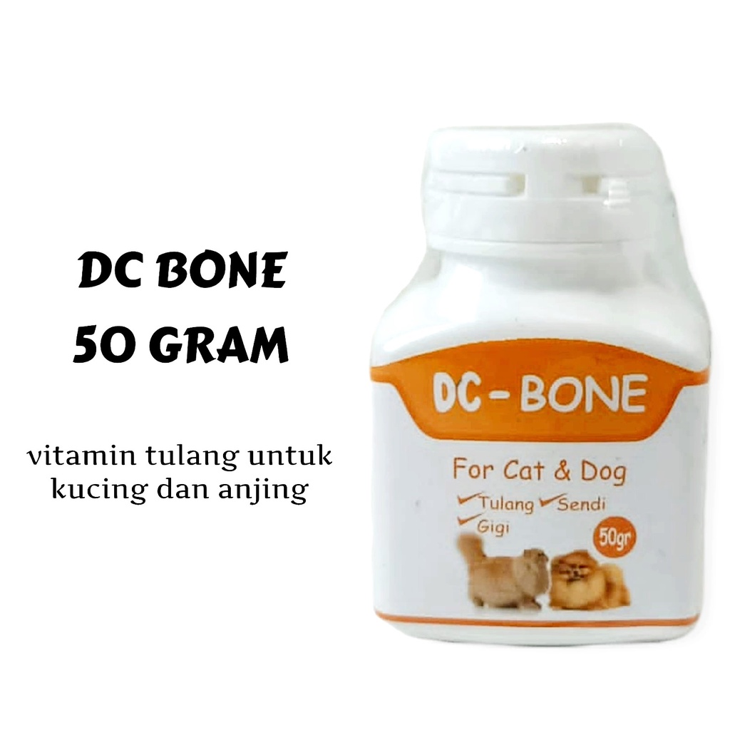 DC BONE 50gr / Vitamin Tulang Kucing &amp; Anjing Murah