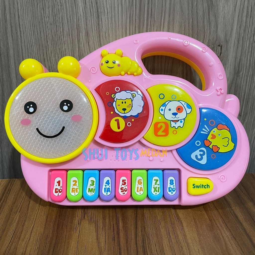 Mainan Piano Snail Music ELF No 3021/Mainan Music Piano Anak/Mainan Anak Anak