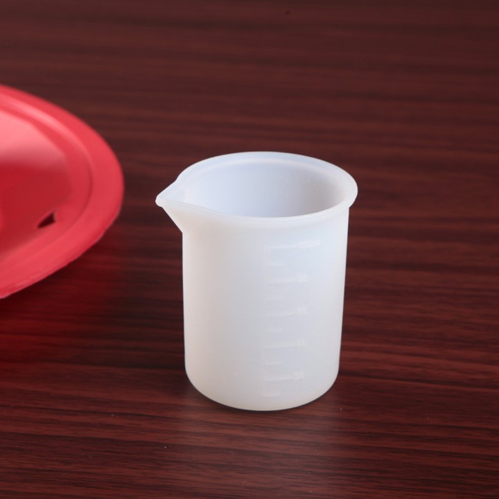 Gelas Ukur Silikon Measuring Cup Silicone Gelas Takar Silikon 100ml